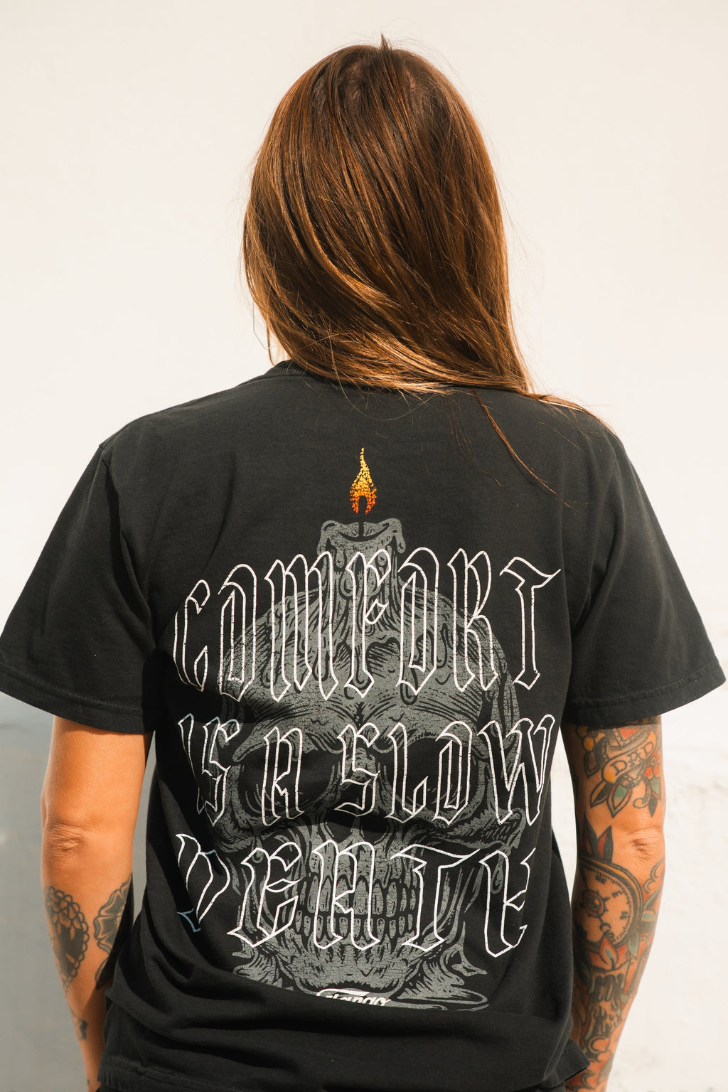 Comfort is a Slow Death - Black Premium Tee